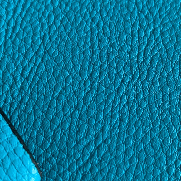 Blue Scuba Bow Crossbody Bag Purse - Picture 9 of 10